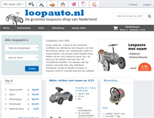 Tablet Screenshot of loopauto.nl